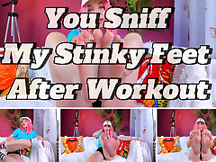 You Sniff My Stinky Feet After Workout