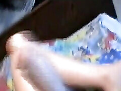 Retro Porn! Horny MILF Shoves a Thick, Long Dildo Inside Her and Plays with Herself!