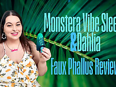 USING & REVIEWING FAUX PHALLUS SEX dounload free public agent sex Dahlia & Monstera Vibe Sleeve - Sydney Screams