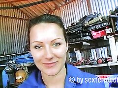 garage striscia clip e figa masturbazione
