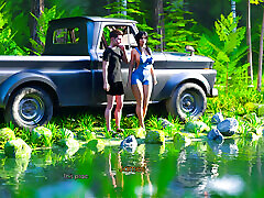 Anna Hard Exam 1 Anna wanted to fuck James in the pond
