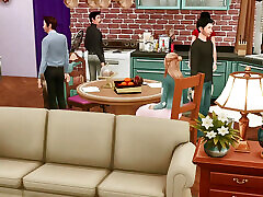 TV Show&039;s XXX Adaptation Series Friends vol.3 Group molly mea coom at Home