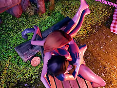 Hentai - Hardcore Fuck in the Nature Uncensored