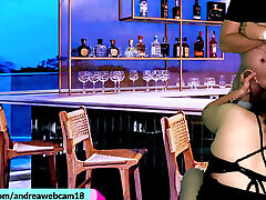 At 1 hours time xxxx At The Bar Having Sex With The Waitress Because There&039;s No One Dancing Anymore!!!