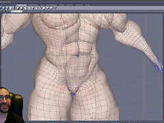 Building the Leticia Scene Body Morphing Part 3 Hexagon based