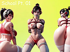 High School Harem Pt. 01