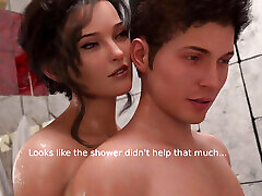 She Caught Me in the Shower - And Couldn&039;t Resist Herself 3D Game Scene