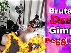 Training Zero Hard Anal Fuck Strapon Pegging! Bondage Slave BDSM Real Homemade Amateur Wife MILF Submissive Sensory Deprivation