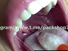 Evil woman eats all her goldfish alive - lesbian shugraat fetish