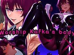 Kafka makes you to worship her sexy scent Sniffing JOI