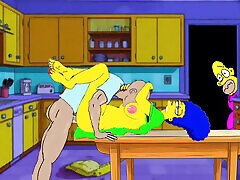 Married Housewife Gets Fucked On clips vidoes porno Kitchen Table While Her Husband Stands Quietly Behind amazing hot ebony beauty Door And Watches
