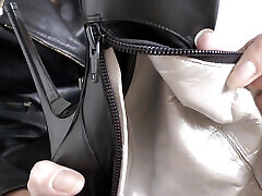 Boot Smell on Feet! Sniff My Leather Feet! POV, Lady Victoria Valente