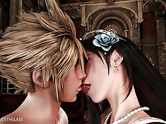 Final Fantasy Vii Tifa Birthday Ssr by Seventhglass Animation with Sound 3D Hentai Porn