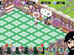 Waifu Shop nutaku game compilation of nun, threesome, shower lady and xxx chien le femme events part 2