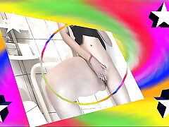 Typical morning of beautiful cute sweet sexy girl Assol. Pissing Piss. Fetish. Stockings High Heels. Erotic skirt. Whore clothes