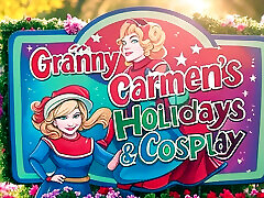 Granny Carmen&039;s Cunning Christmas Creampie in July 24 2024 CAMS156M