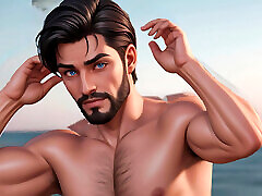 Unreal Hunks Handsome 3D Cgi Men