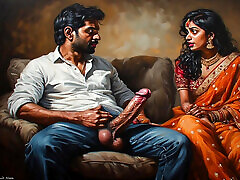 Virgin indian girl first night sex with her big dick husband