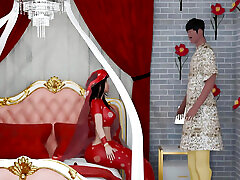 Hardcore sex on first night between julisna jolie and Groom