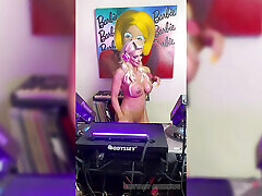 Sexy Blonde Brittany Andrews Masturbates With A Huge Dildo!