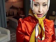 Lady In Scarf