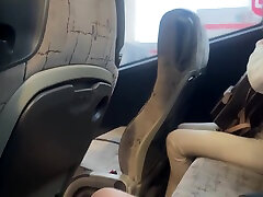 Katty West In Public sex bape Flashing - Girl Saw My boss darcie On The Bus And Helped Me Cum With Her Hand 11 Min
