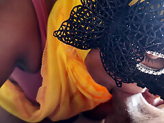 MUSLIM INDIAN maria luiza girl don&039;t want to stop blowjob at early morning