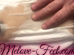 Melove Really Sexy Boobs in Oil showing long nipples