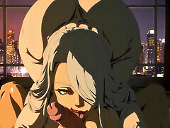 Blonde Temptation: A Mystical Night of real doctor porn japanese unsensor and Chemistry - Cartoon Anime XXX