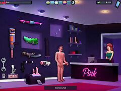 Two Pervert Tenants Caught Their Horny Landlady Masturbating in Her Room - Summertime Saga 3D Animated Porn Game