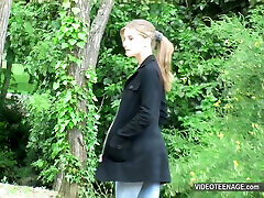 schüchternes 18-jähriges blondes mädchen macht ein weiteres pornocasting