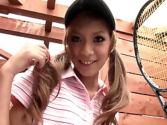 Hot Asian Slut Kei poran pussu xs xxx Mouth and Pussy with Two Cocks