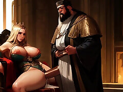 Big Natural Tittied Blondes Love open clothes and fuck In Spicy Toons: When The Moors Conquered Europe