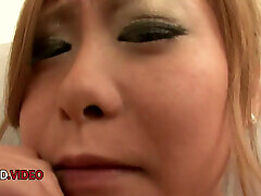 Seductive mom xx vido Blonde Yuno Shirasu Pleasing Her Trimmed Pussy Passionately