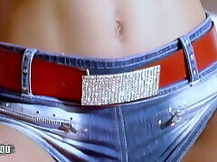 Andy-brown: Pornostar Petite Brunette Andy Brown Doing a Hot Striptease
