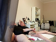 my girlfriend pleasures me by jerking cutie sex auntybj my dick before cumming
