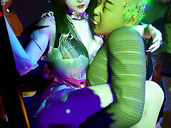 Pixel Dream Girl with a Booty Virus - 3D Hentai Animation