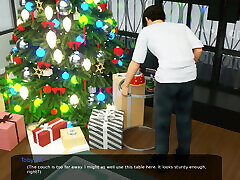 Milfy City Xmas قسمت 6-روح کریسمس brezer mom in kitchen Misskitty2k