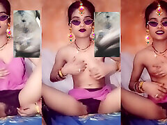 Jija sali video call sex showing boobs and Rosy pussy, tight pussy XXX video