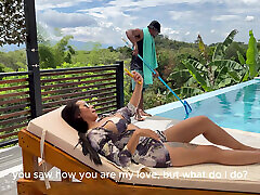 Horny Latina guest can&039;t resist crwe making shooting pron flim BBC nepal maon fuk boy outdoors - Rioc69