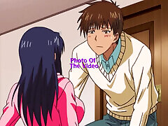 First Time with my Hairy Stepsis, Her Pussy is Completely Drenched - Uncensored Hentai
