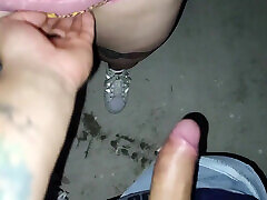Cheating hartis malay Fucked by a Stranger in the Parking Lot After the Club