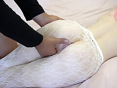 Fiery fuck with my girl before heading to the restaurant. Creampie.