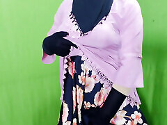 Muslim Hijabi Beautiful Housewife Fucking with Neighbor - With Clear Bangla Audio