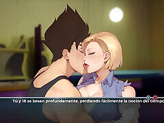 Divine Adventure - The Second Passionate Kiss with Android 18