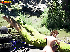 Tomb Rider Lara Craft new black bbw anal porn Game Play Part 02