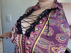Huge Tits Caught You Looking at the Grocery Store