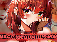 megumin chiede gentilmente di caricare la sua magia softdom joi