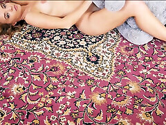 Amazing beauty girl Amber from plushies going naked and sexing with tedy