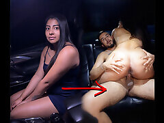 Gets fucks an 18-year-old after the disco - Sex in the car